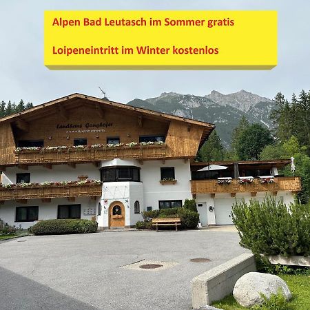 Apartmán W5 Haus Ganghofer Leutasch Exteriér fotografie