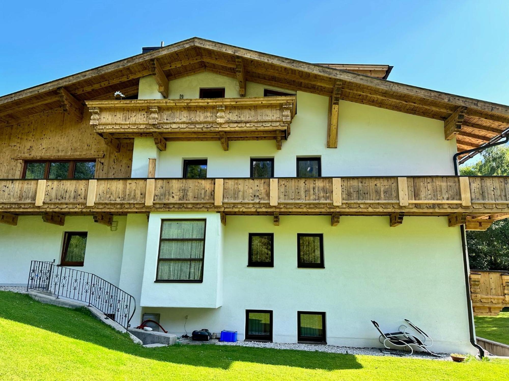 Apartmán W5 Haus Ganghofer Leutasch Exteriér fotografie